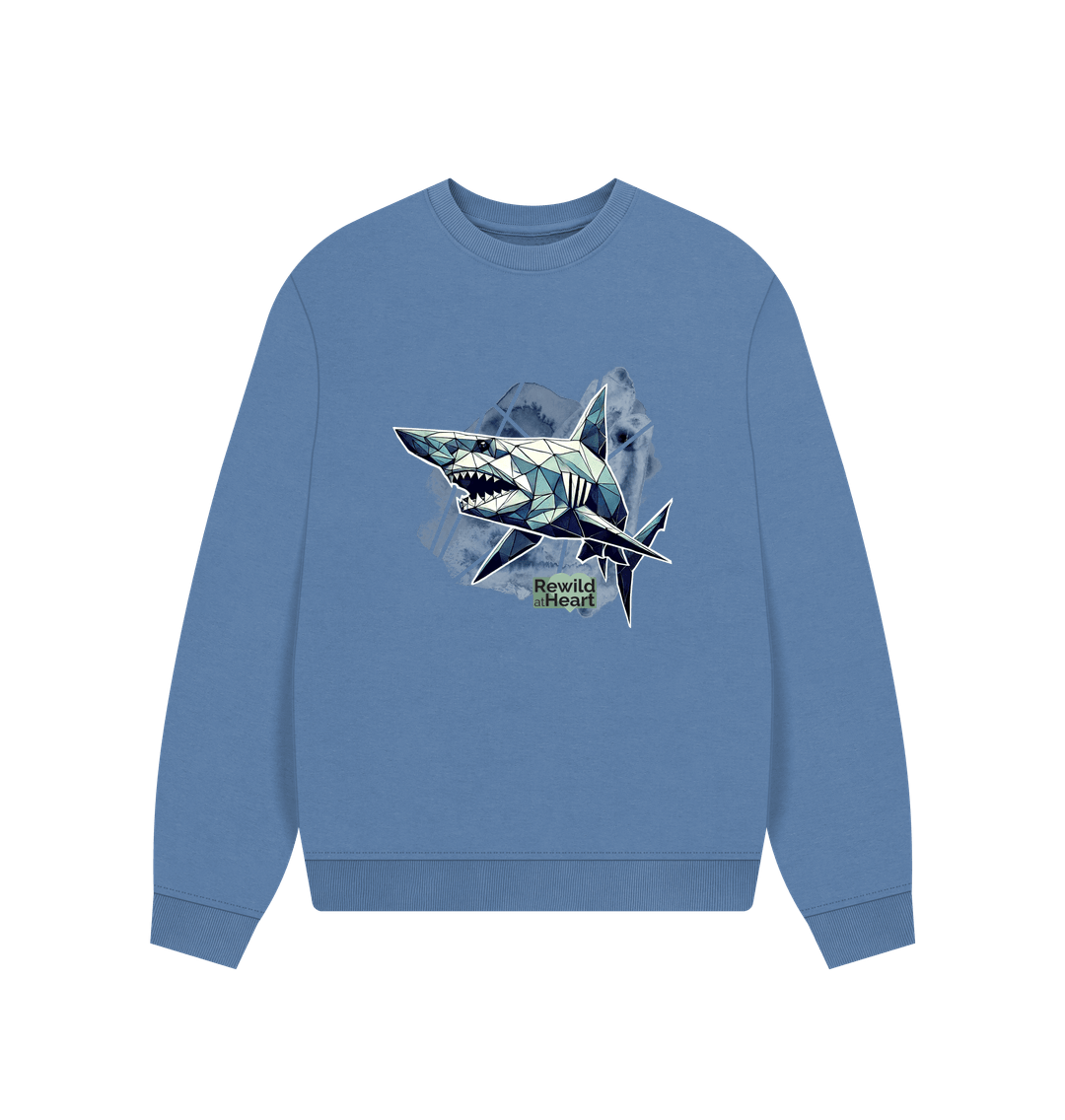 Solent Goblin Shark Women's Oversized Jumper