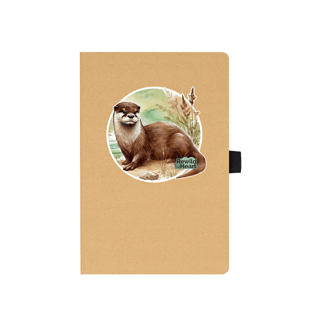 Kraft Riverside Otter Notepad