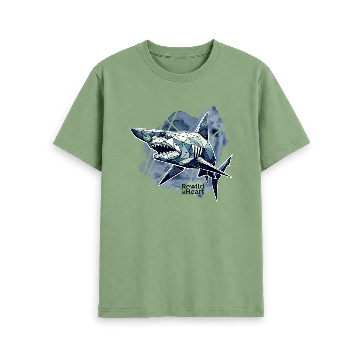 Sage Printed T-shirt Front