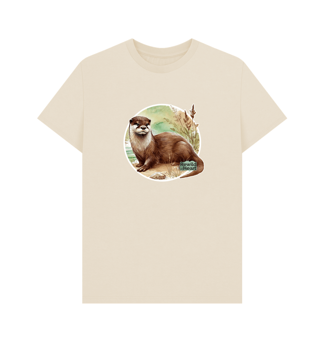 Oat Riverside Otter Men's T-Shirt