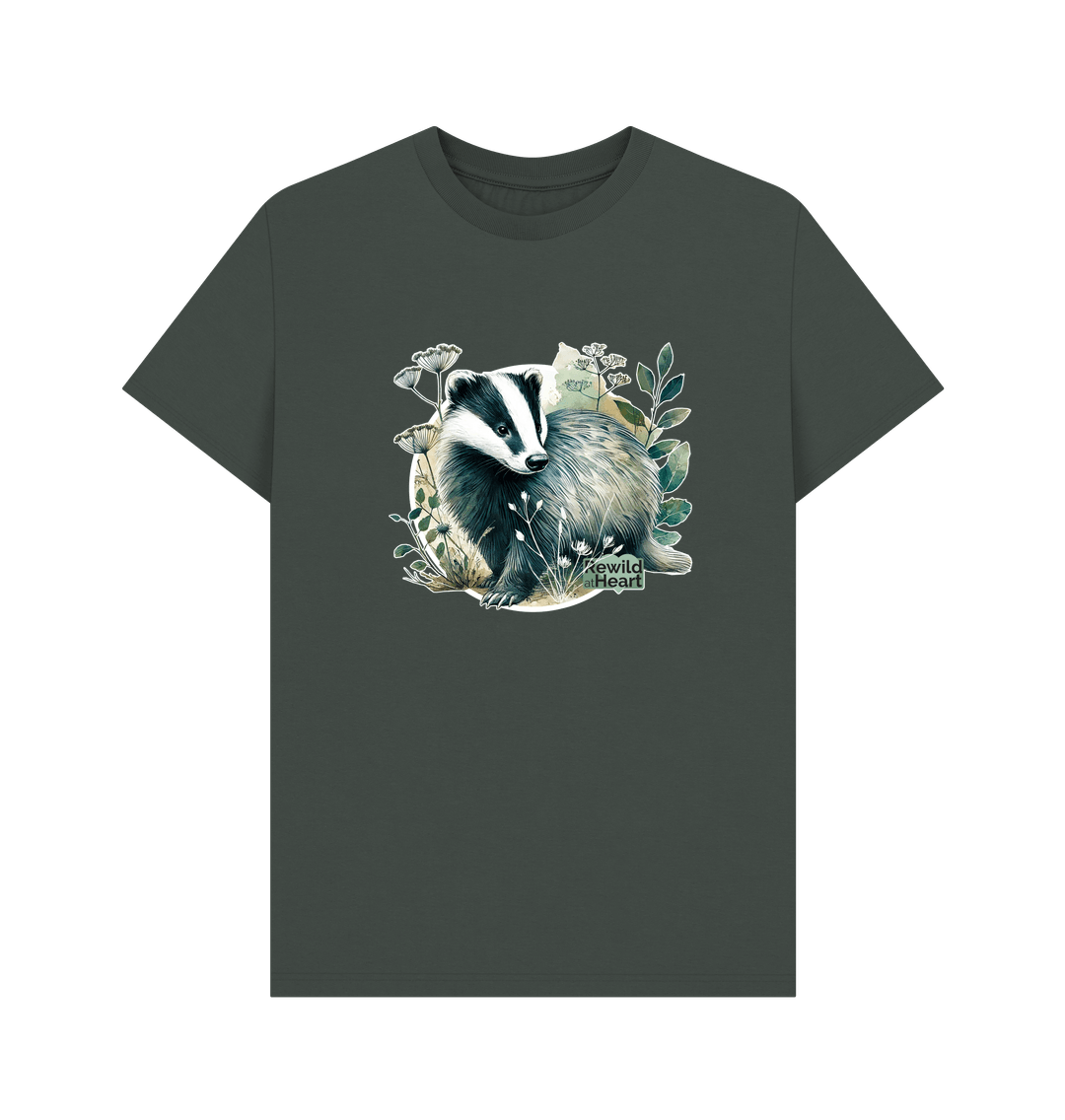 Dark Grey Badger Wanderer Men's T-Shirt