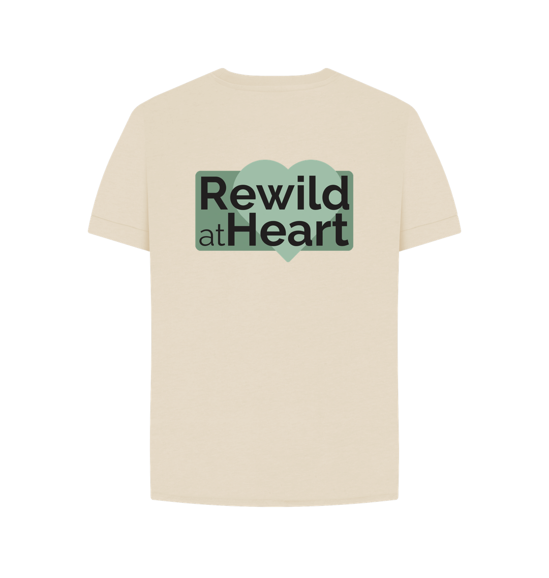 Rewild at Heart Logo | Women's Relaxed Fit T-Shirt