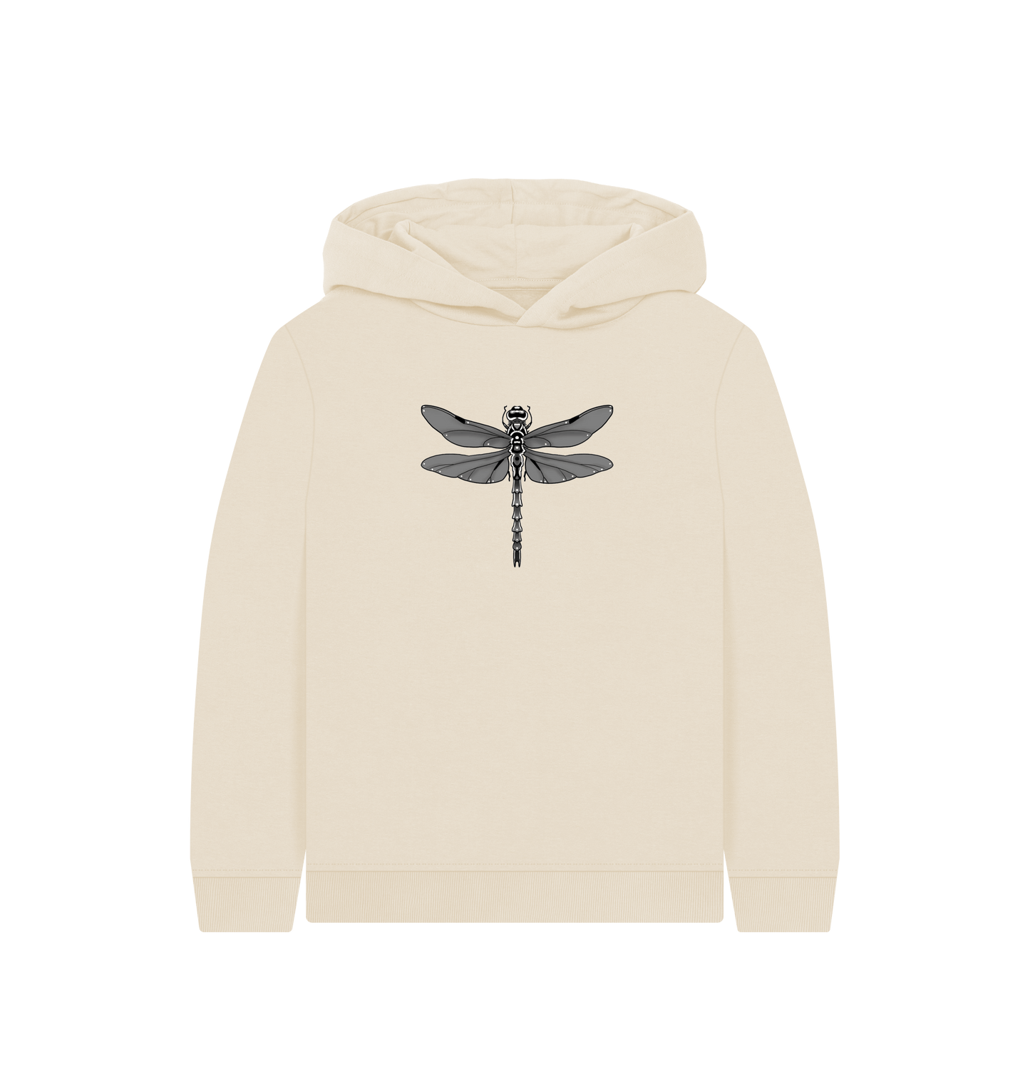 Oat Printed Kids Hoodie Front