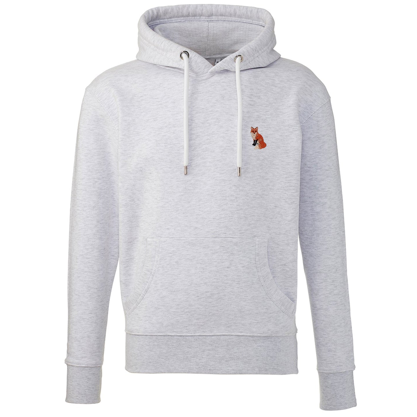 Fox Embroidered Unisex Hoodie
