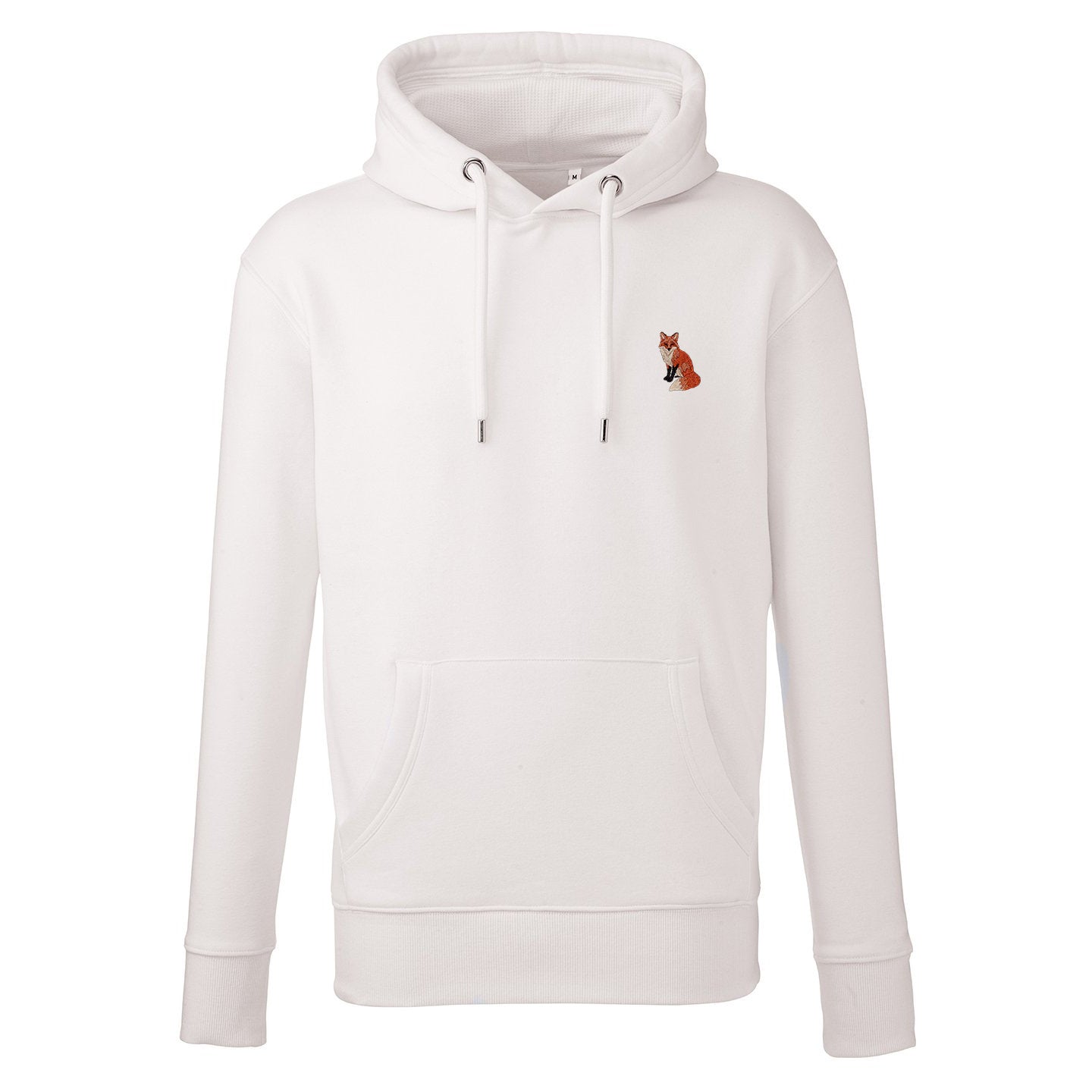 Fox Embroidered Unisex Hoodie