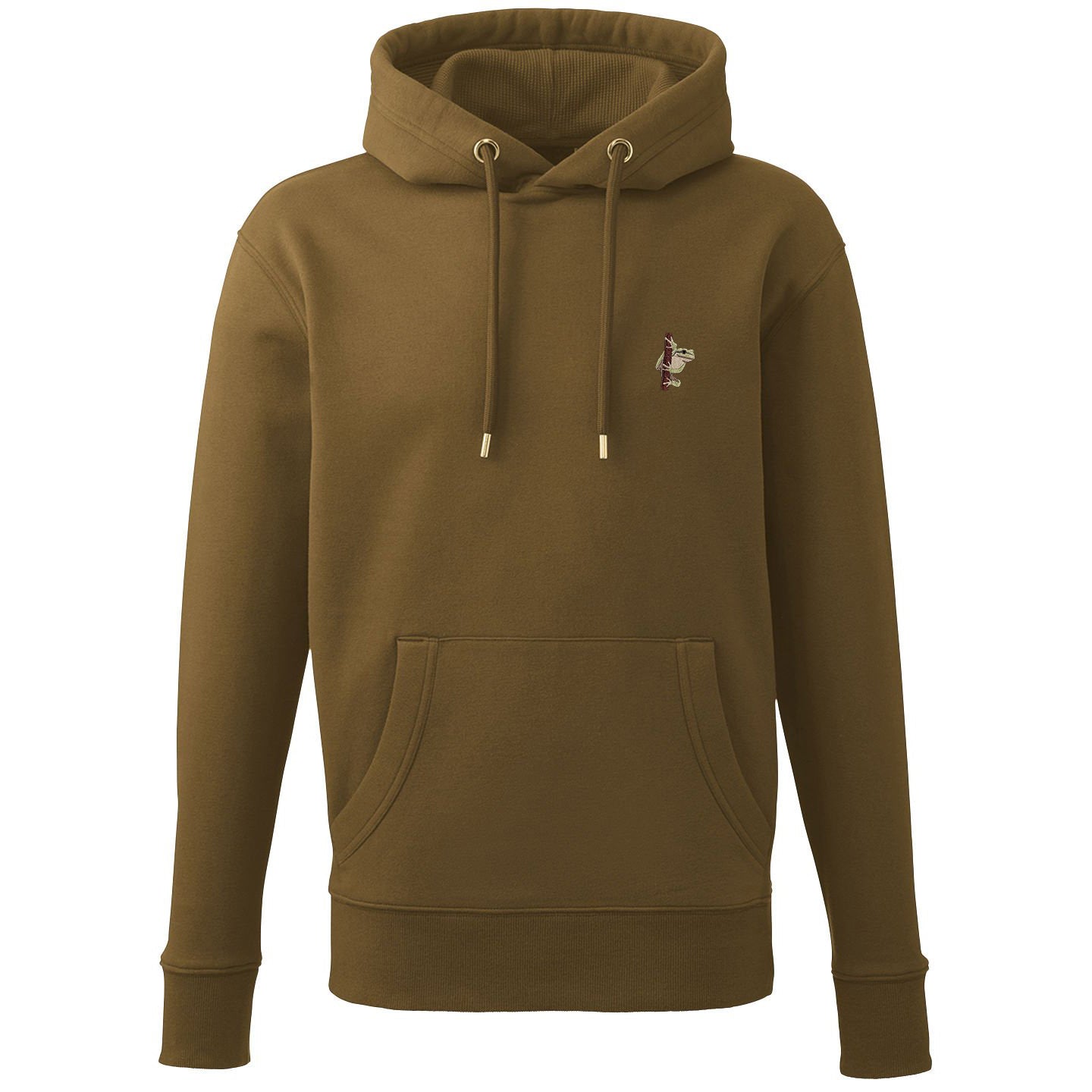 European Tree Frog Embroidered Unisex Hoodie