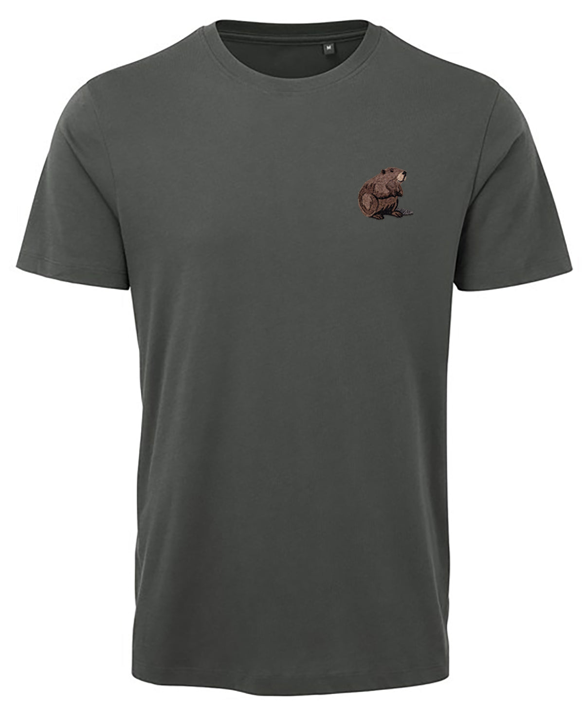 Beaver Embroidered Unisex T-Shirt