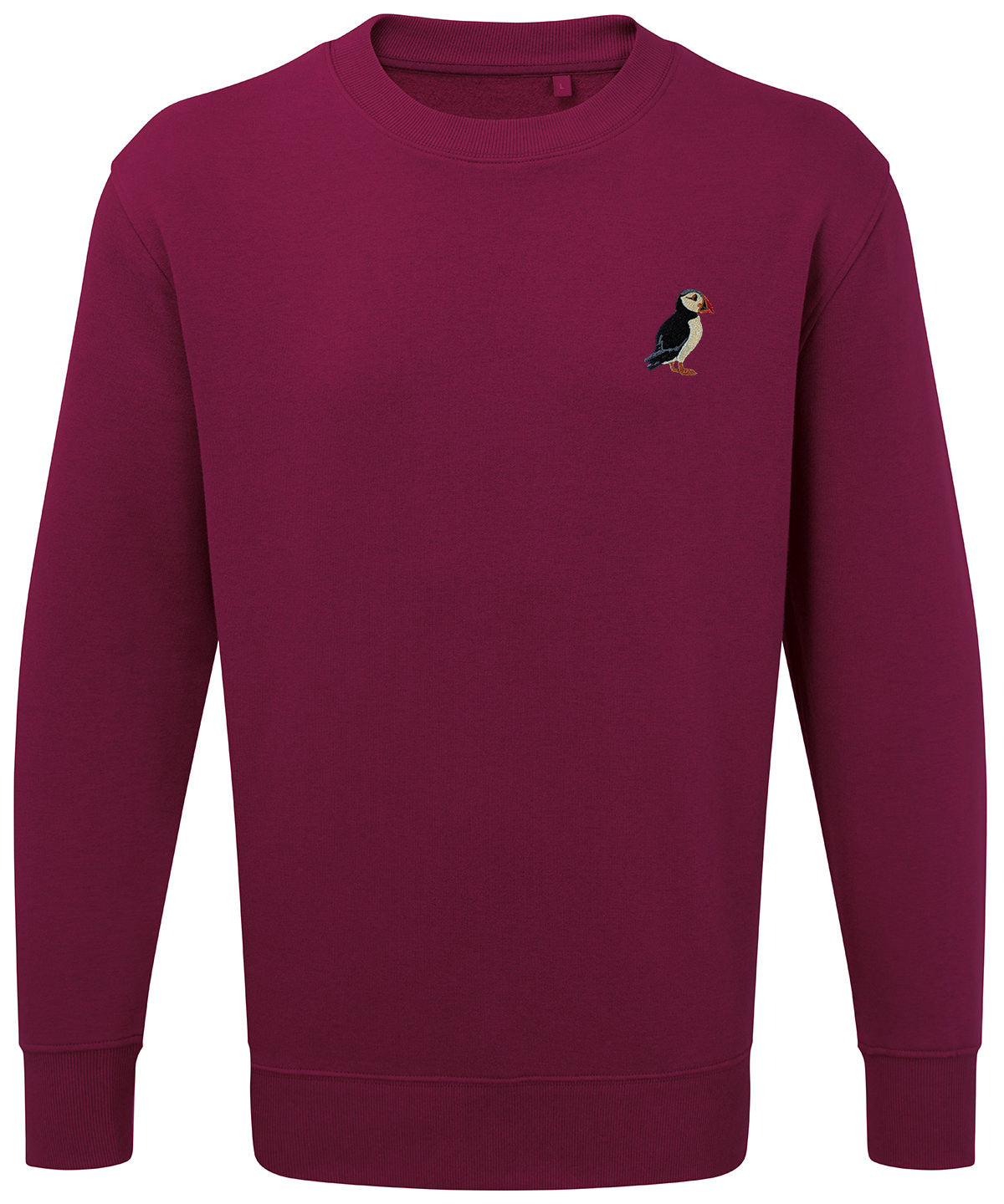 Puffin Embroidered Unisex Jumper
