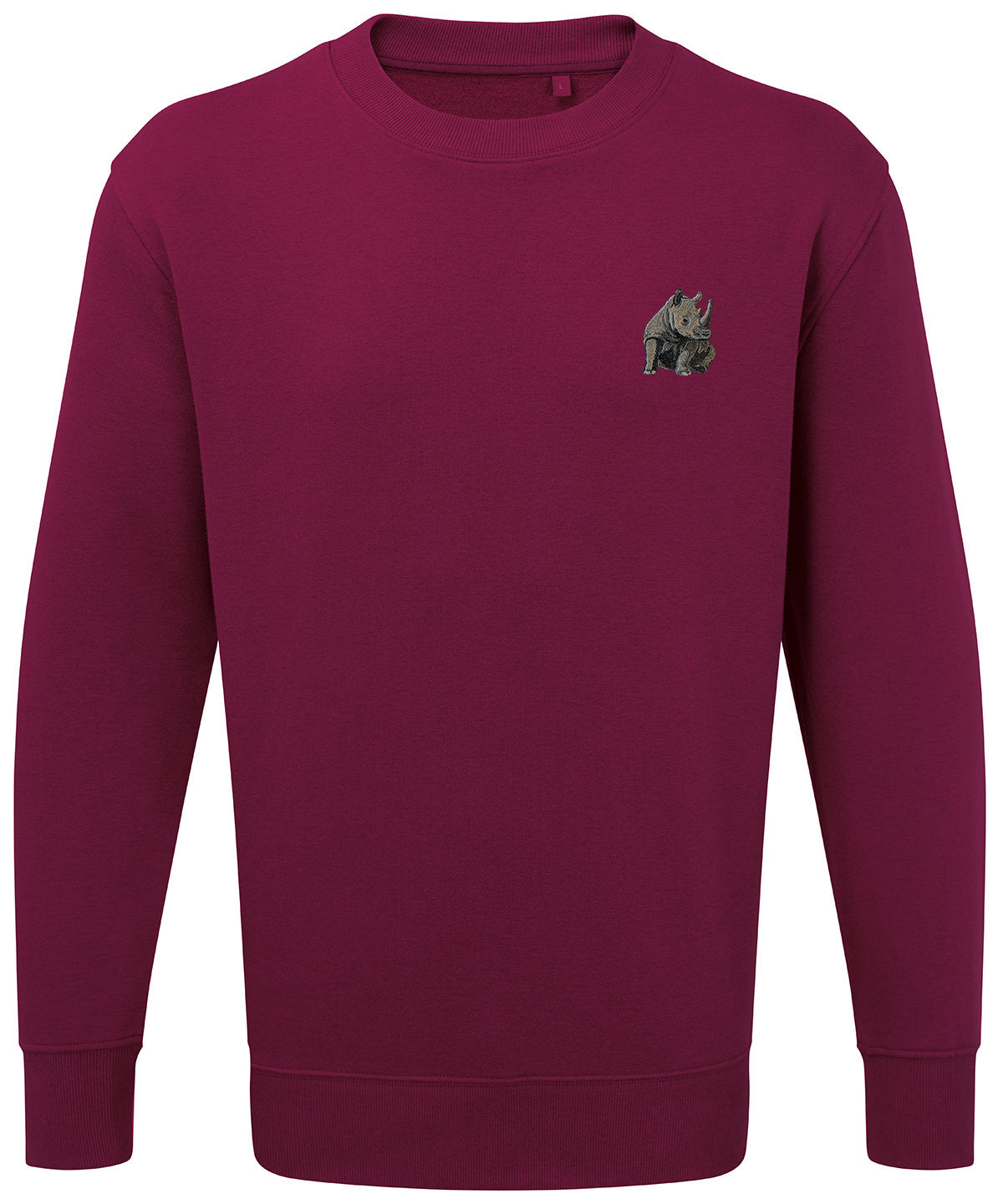 Rhino Embroidered Unisex Jumper