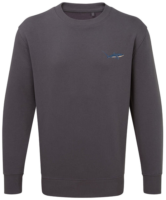 Thresher Shark Embroidered Jumper