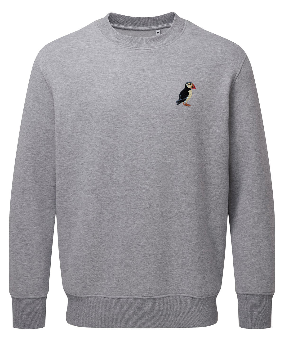 Puffin Embroidered Unisex Jumper