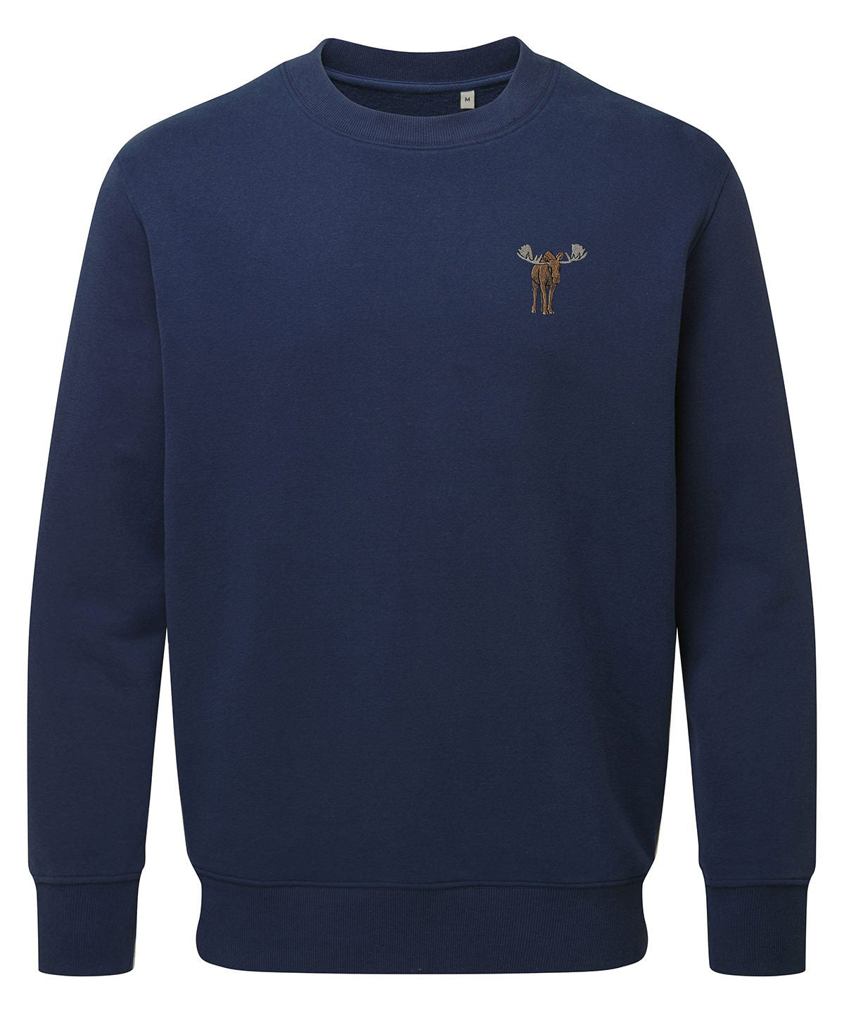 Moose Embroidered Unisex Jumper