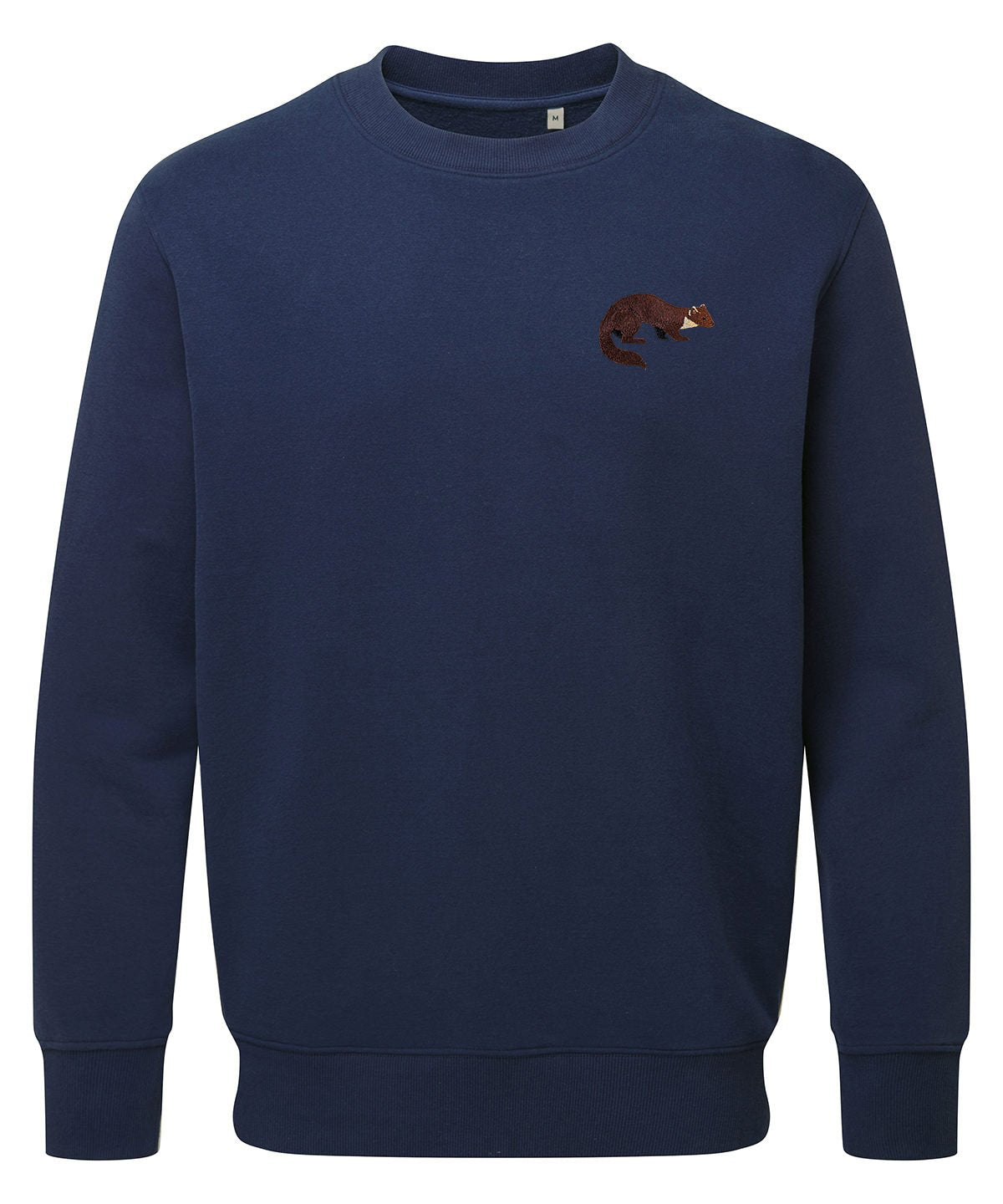 Pine Marten Embroidered Jumper
