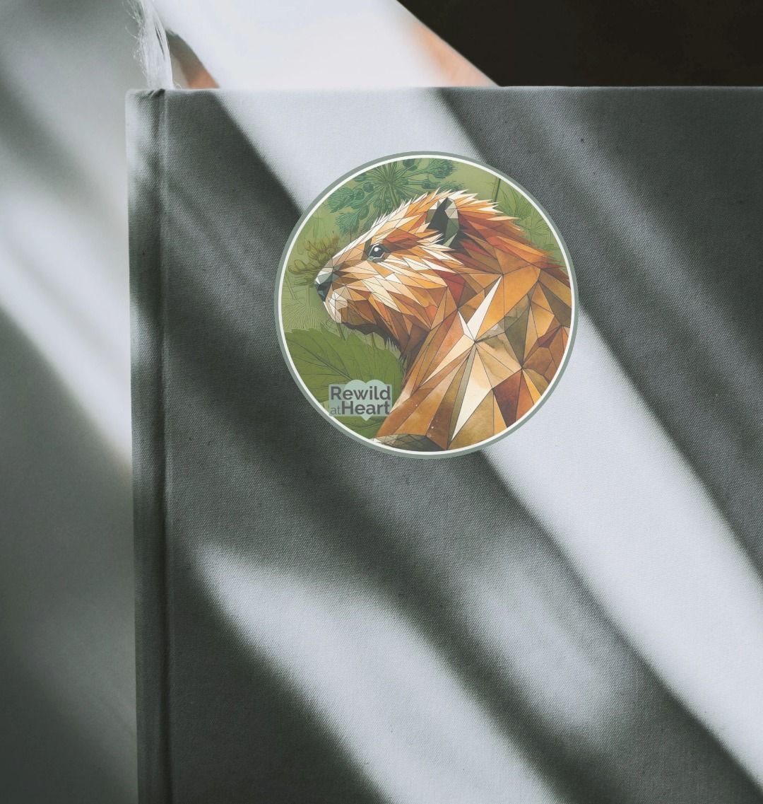 Beaver Botanical Sticker