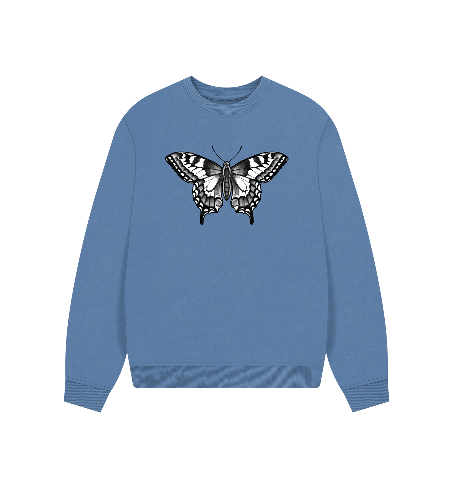 Solent Printed Sweater Front