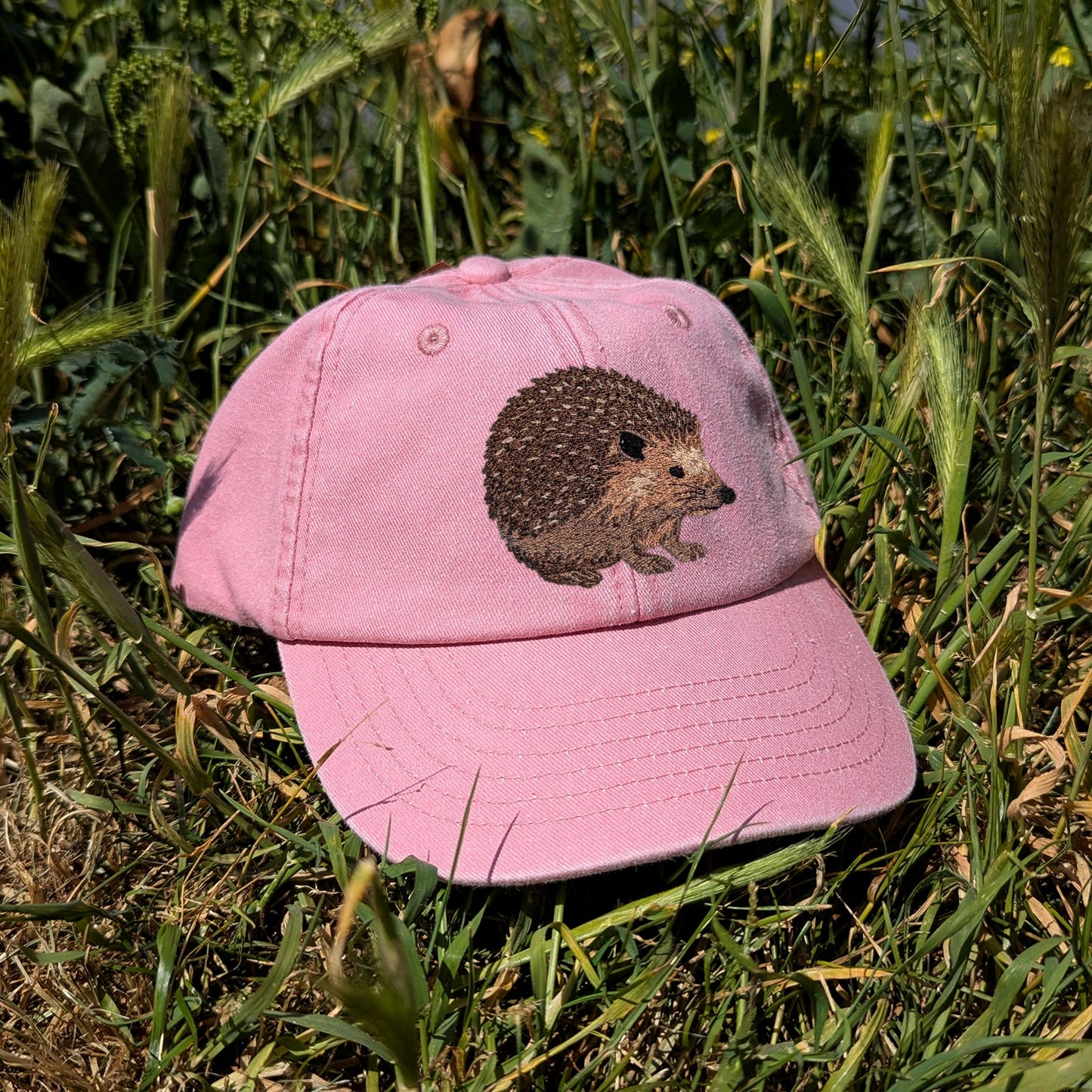 Hedgehog Embroidered Kids Baseball Cap
