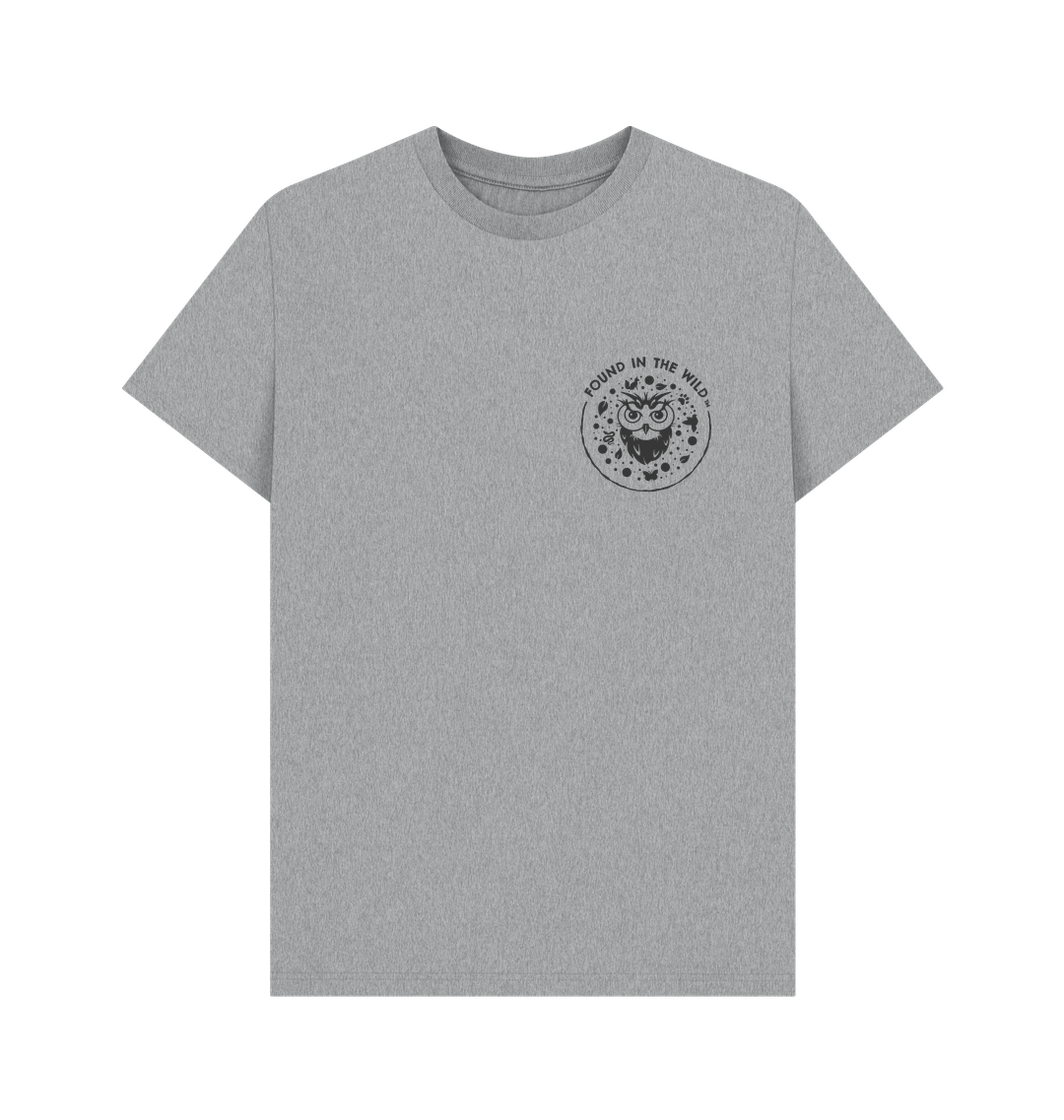 Athletic Grey Printed T-shirt