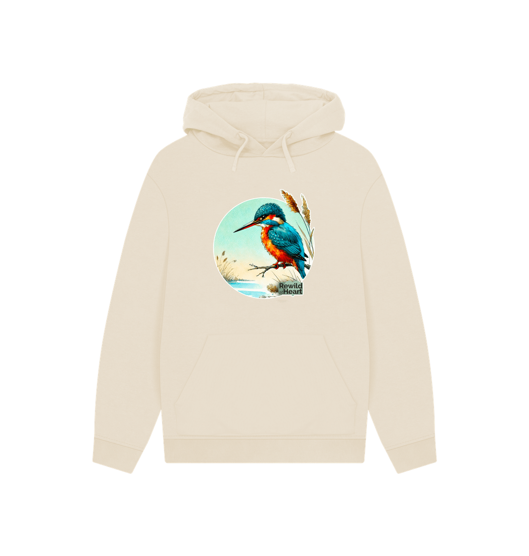 Oat Kingfisher in the Reeds Hoodie