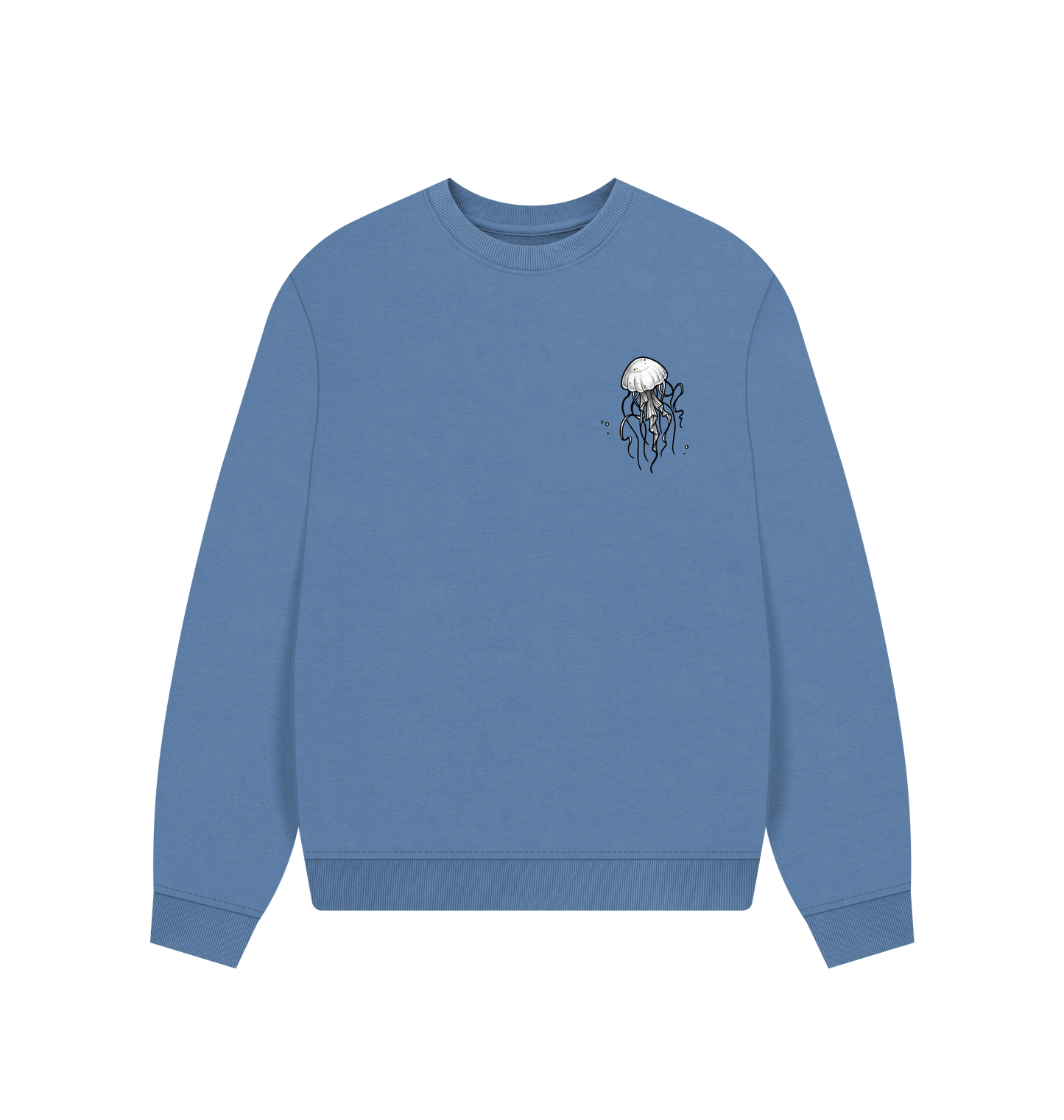 Solent Printed Sweater Front