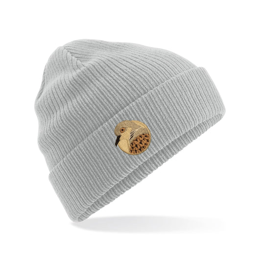 Turtledove Portrait Embroidered Beanie