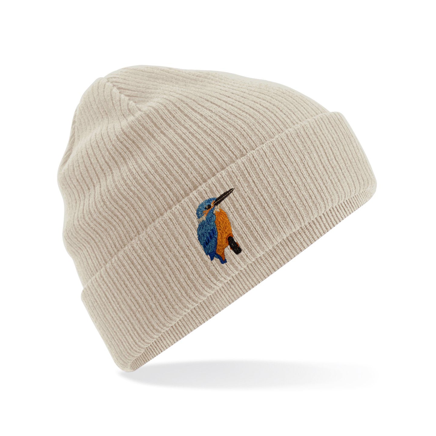 Kingfisher Embroidered Beanie
