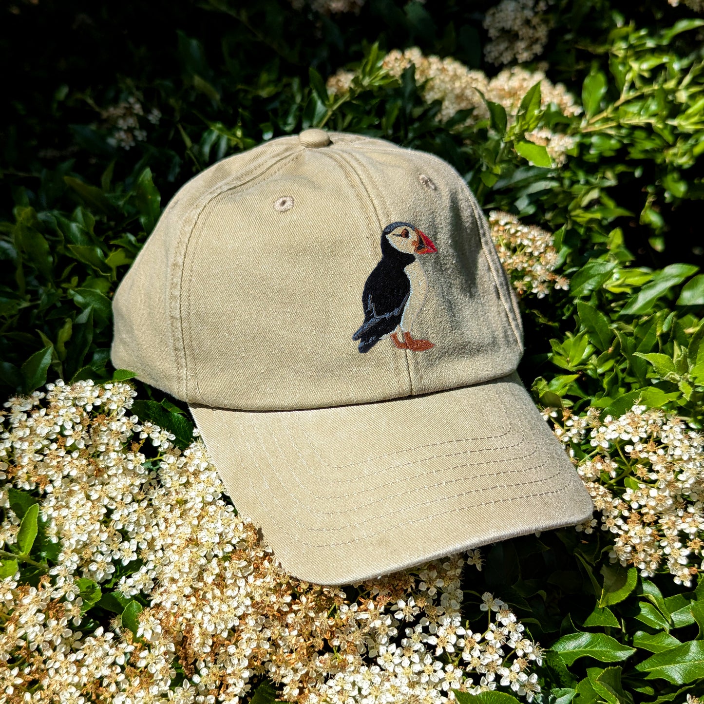 Puffin Embroidered Baseball Cap