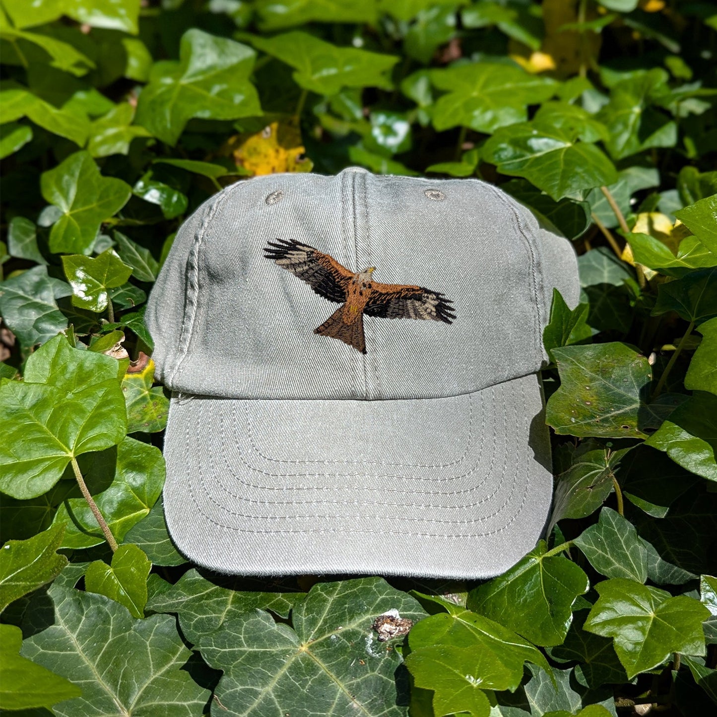 Red Kite Embroidered Baseball Cap