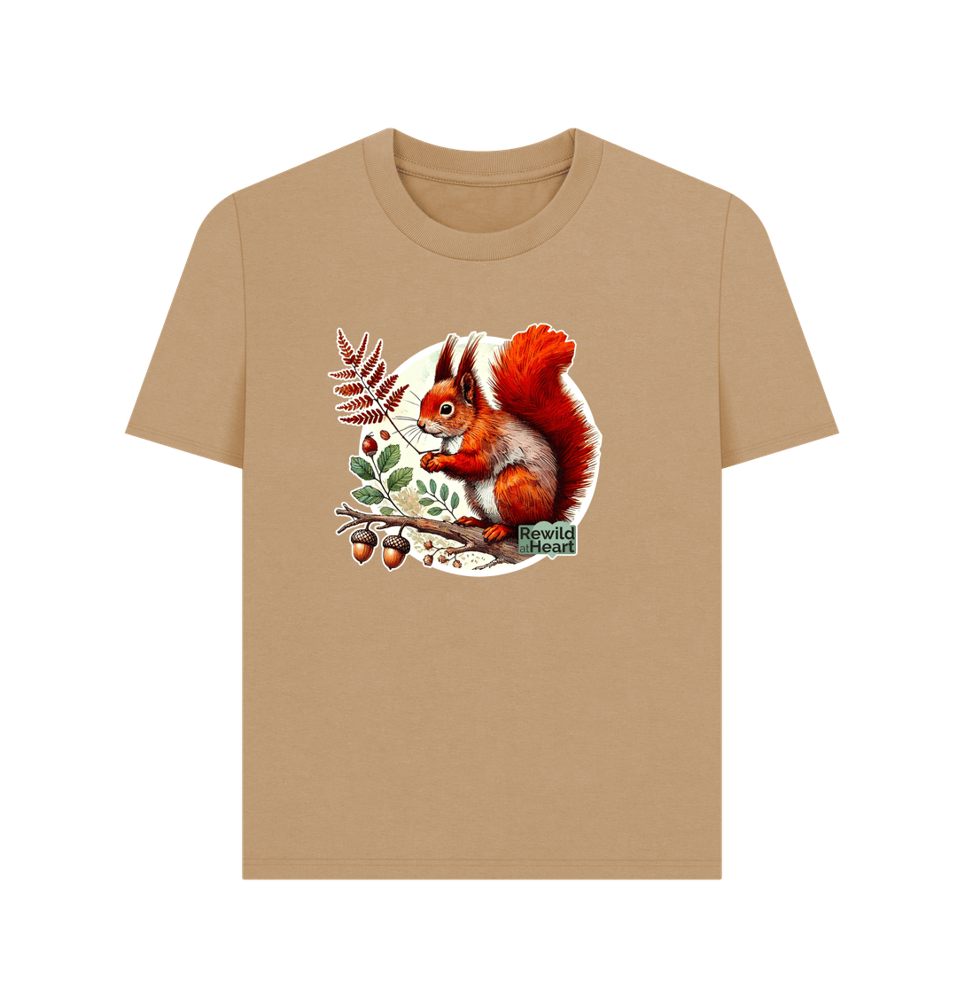Sand Red Squirrel Oak Women's Classic T-Shirt