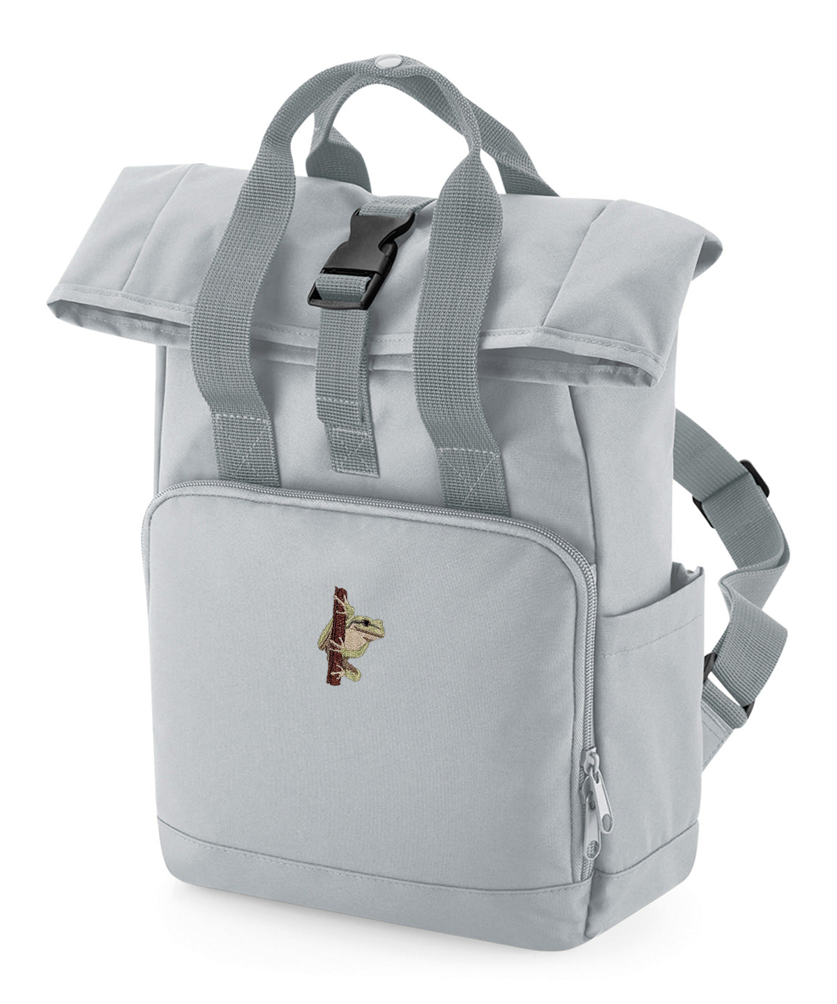 European Tree Frog Embroidered Mini Backpack