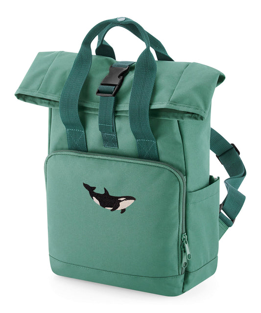 Orca Embroidered Mini Backpack