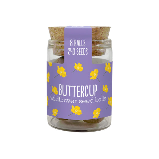 Mini Wildflower Seed Ball Jars: 6 Varieties