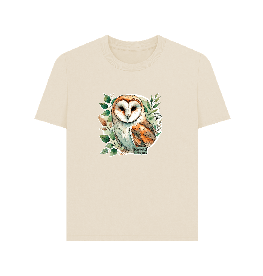 Oat Barn Owl Woodland Women's Classic T-Shirt