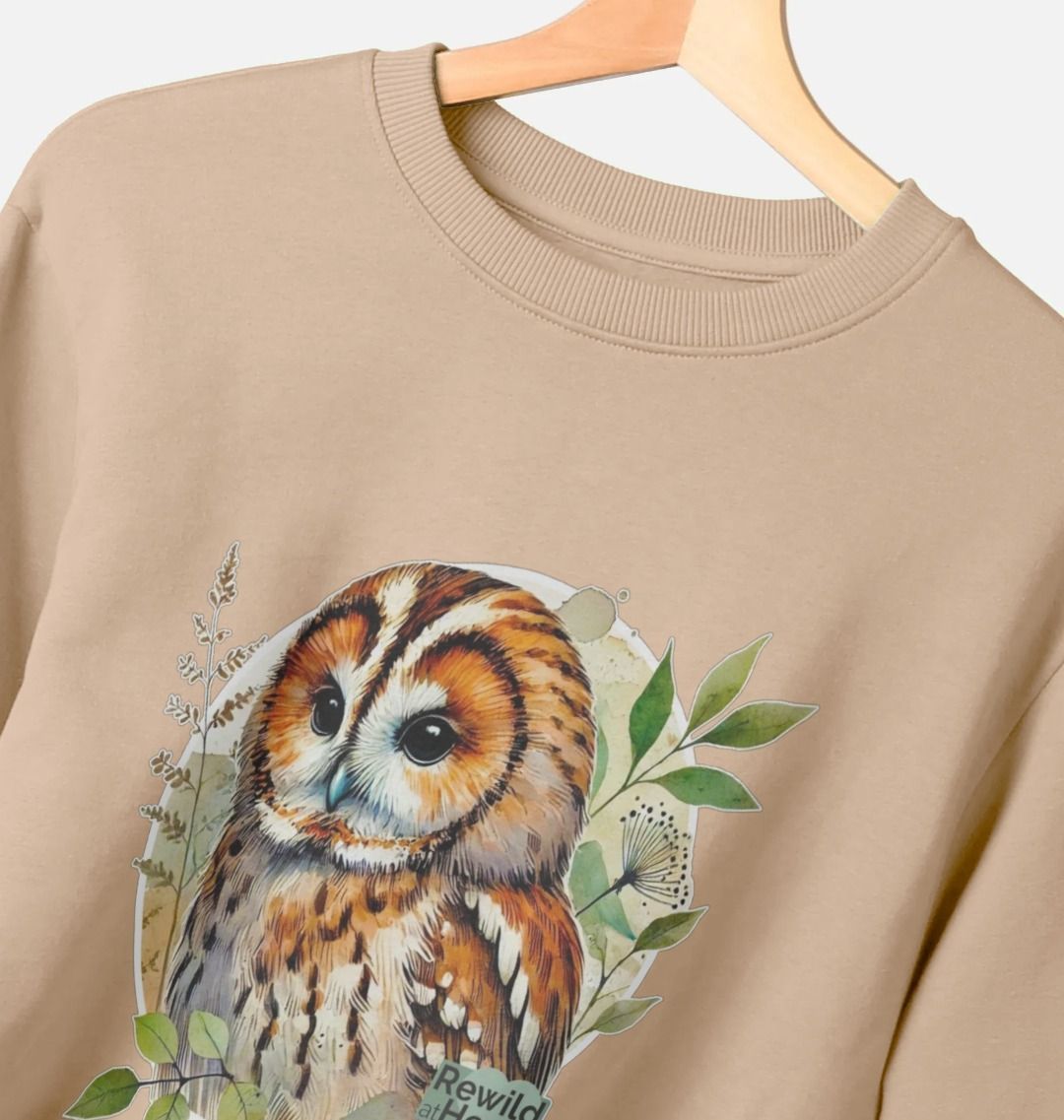 Tawny Owl Forest Men's Sweater