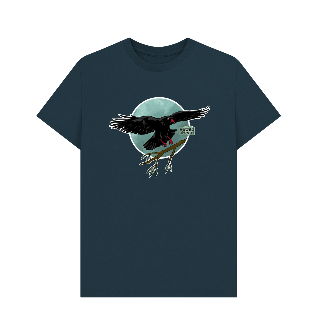 Denim Blue Chough Coastal Breeze Men's T-Shirt