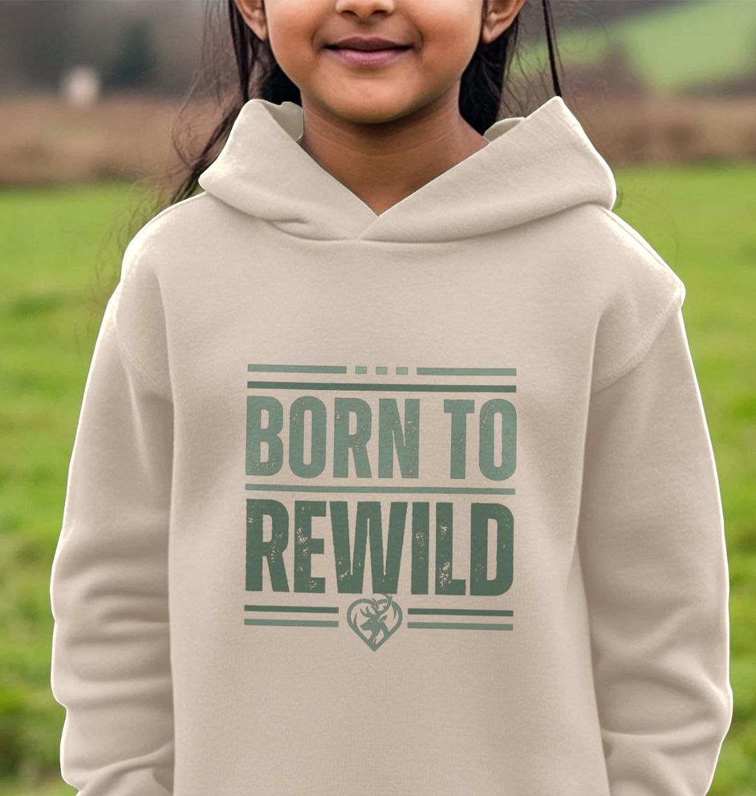 Born to Rewild Kids Hoodie