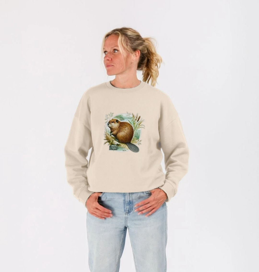 Beaver Riverbank Women's Oversized Jumper