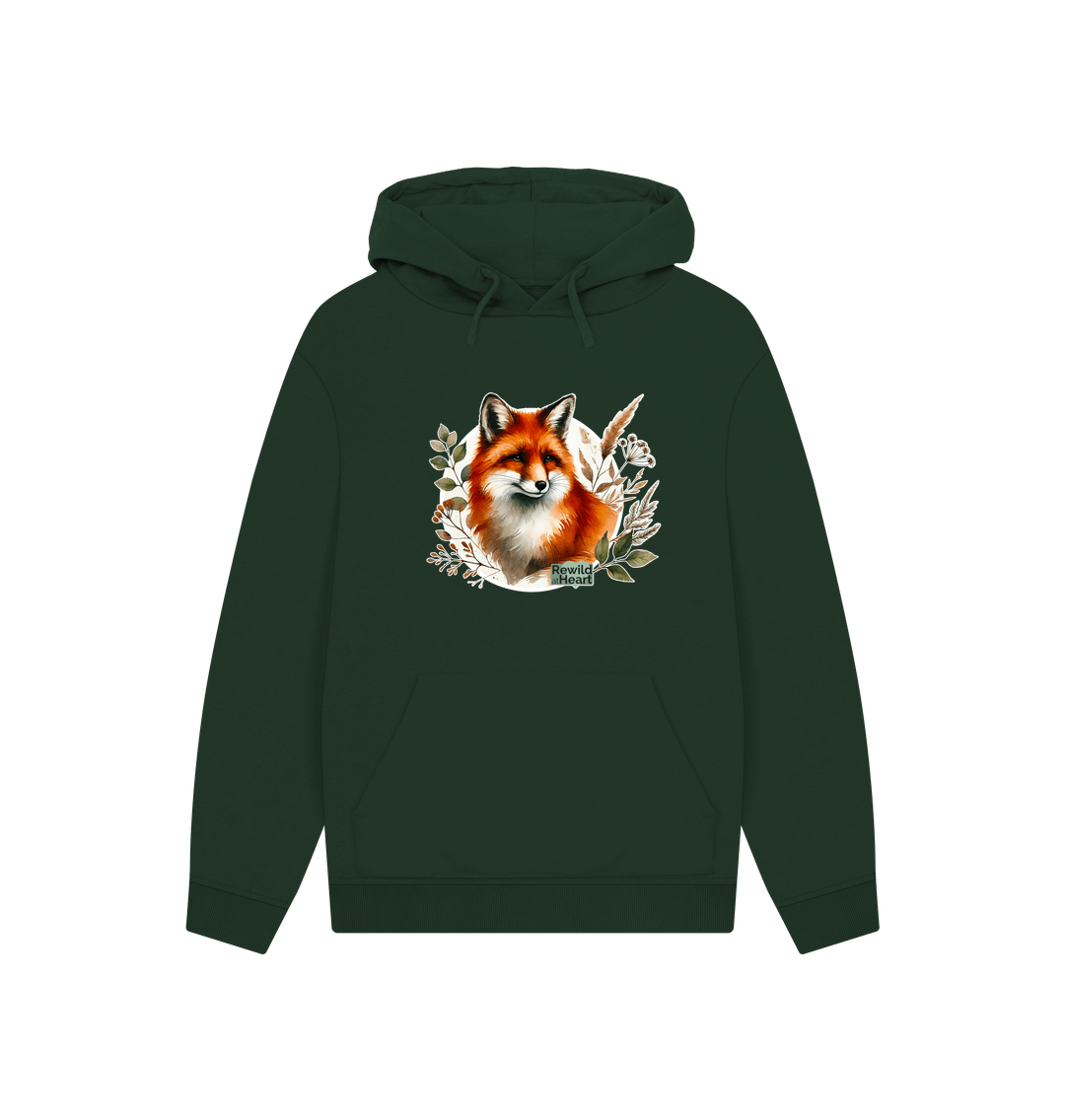 Evergreen Woodland Fox Hoodie