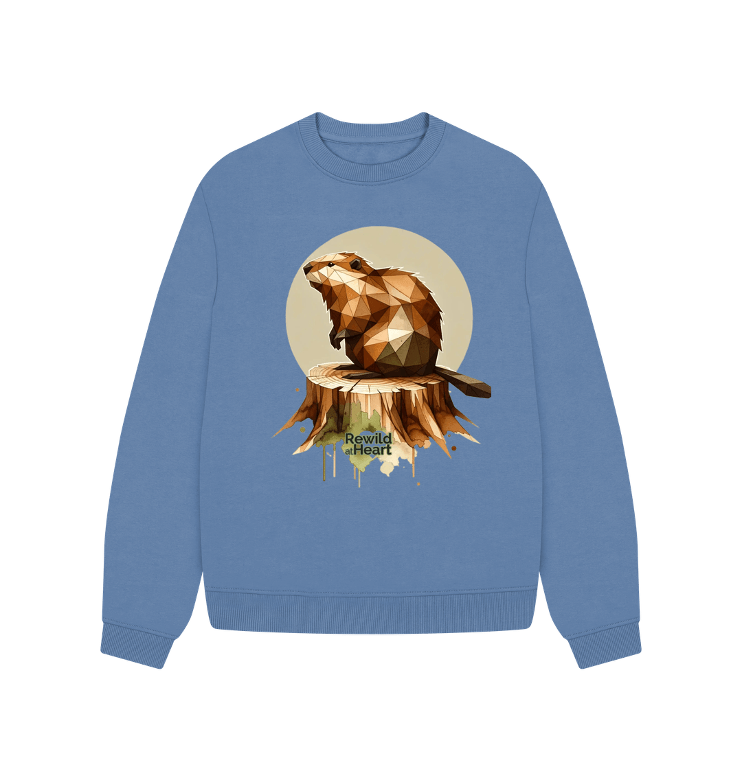 Solent Wild Beaver | Women's Oversized Jumper