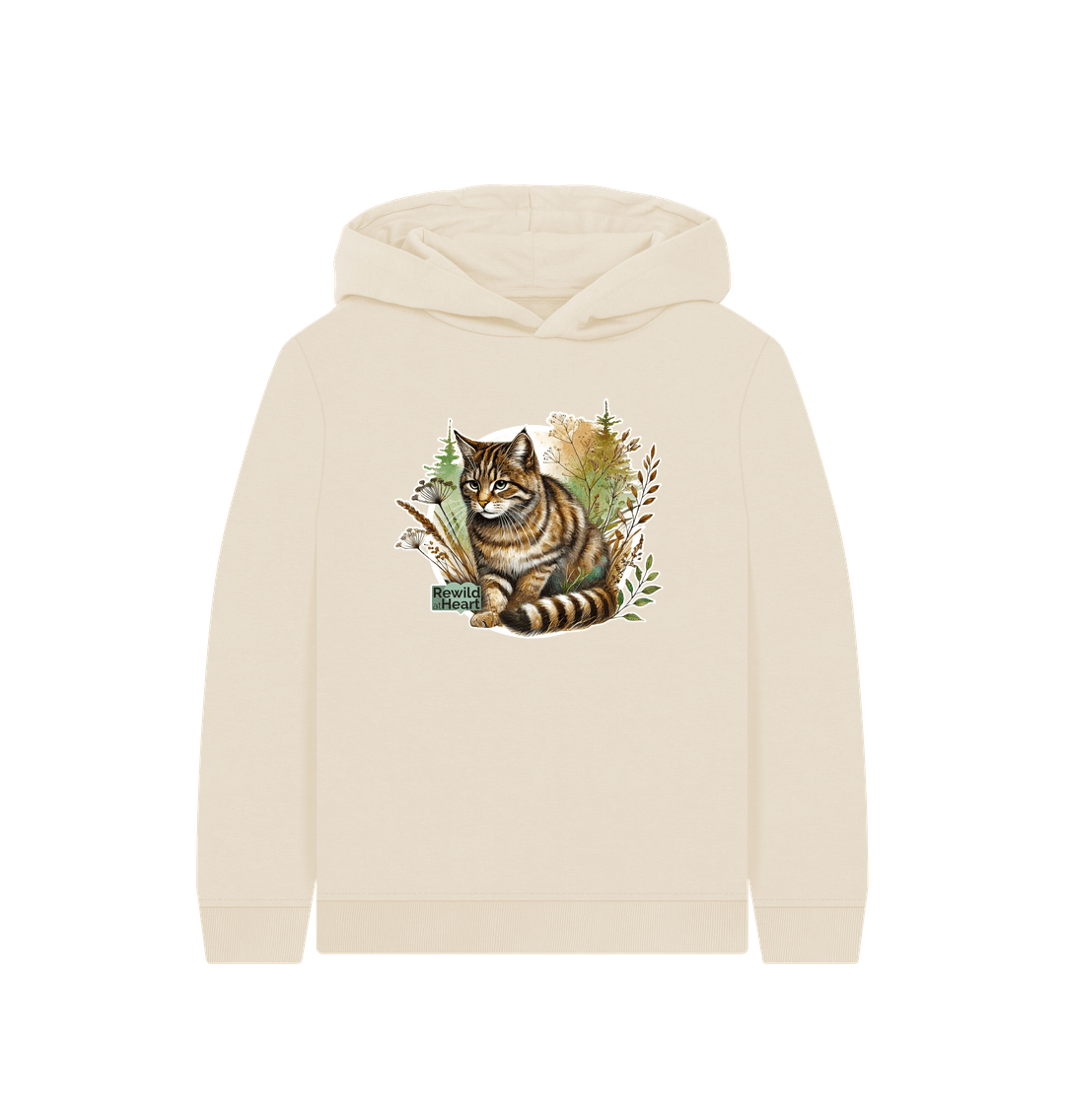 Oat Wildcat Wilderness Kids Hoodie