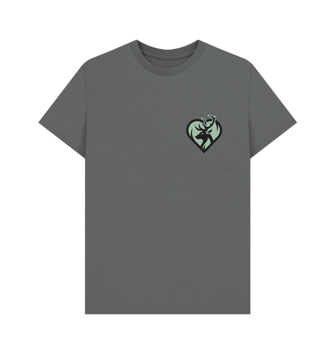 Slate Grey Printed T-shirt