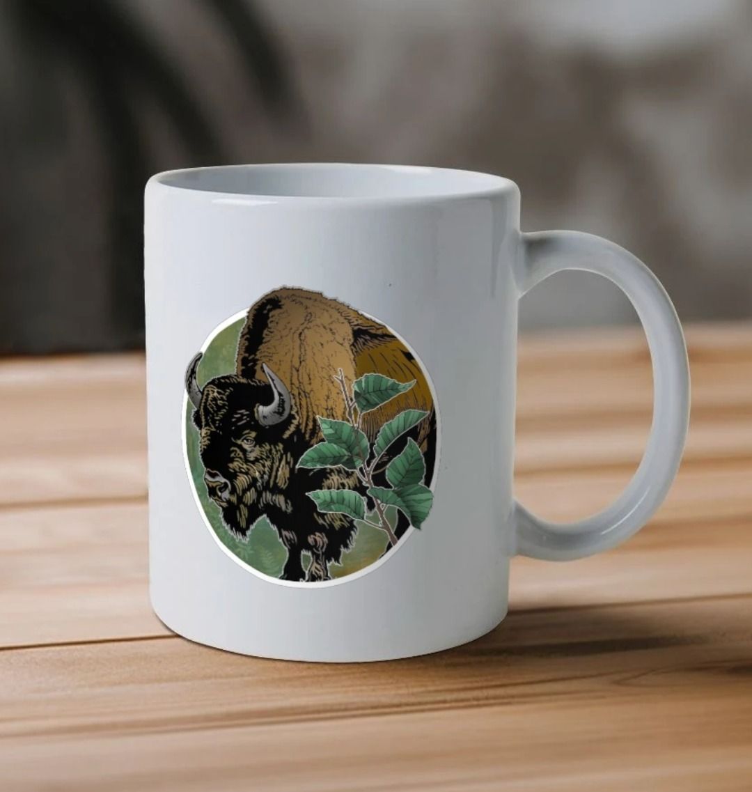 bison coffee cups Bison World's Okayest Rider Mug – Bison Track main image 0