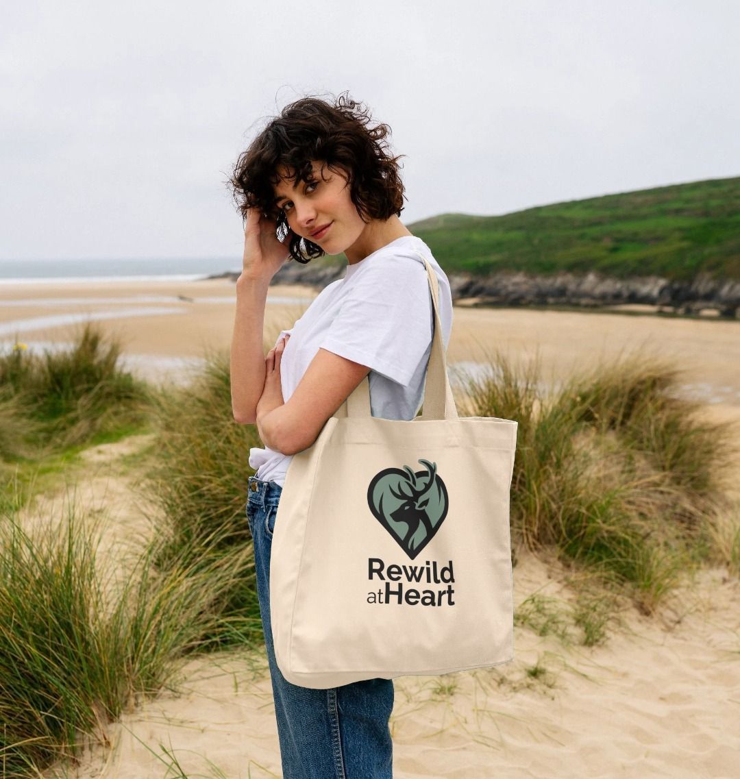 Rewild at Heart Shopper Tote Bag