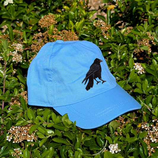 Crow Embroidered Baby/Toddler Cap (up to 5 years)