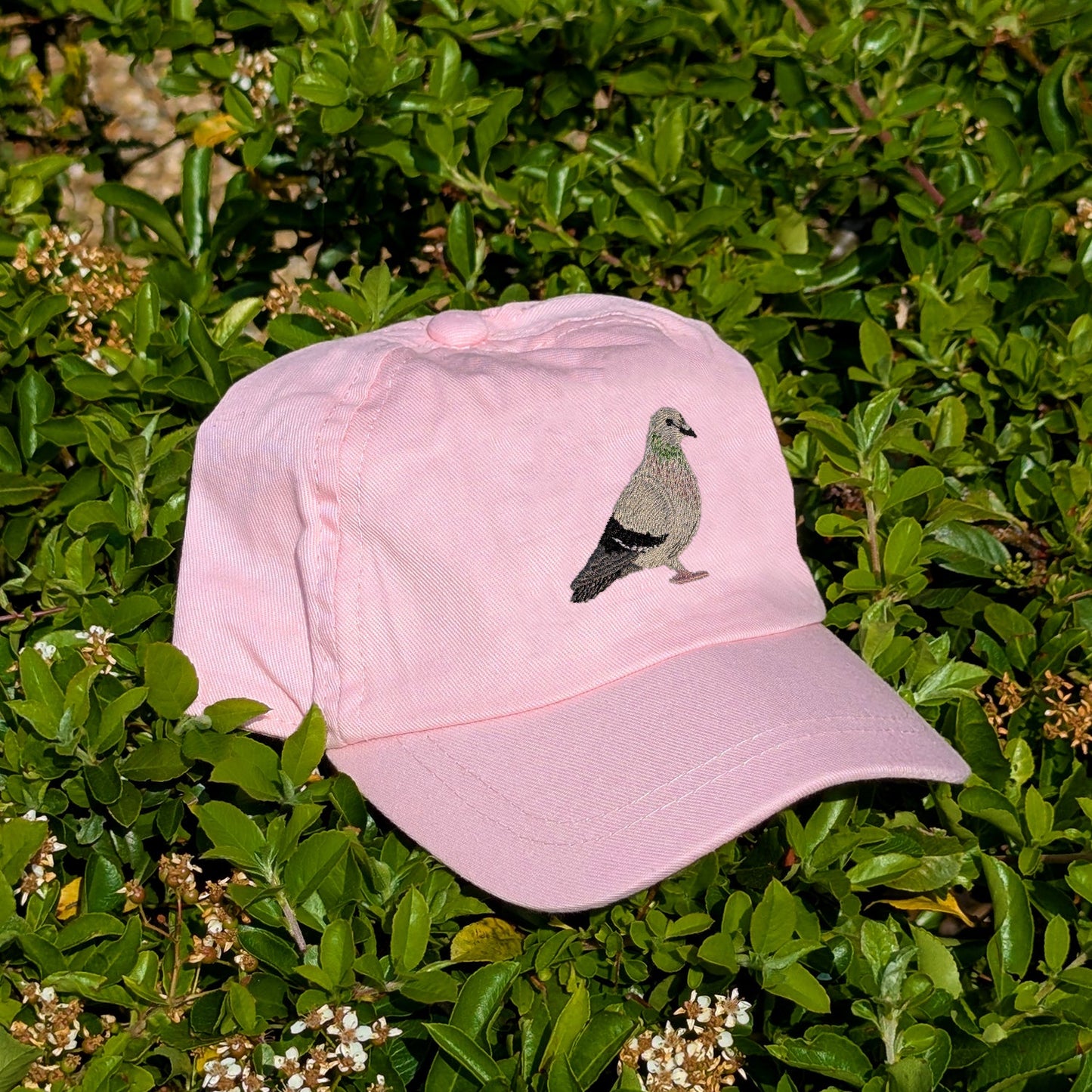 Pigeon Embroidered Baby/Toddler Cap (up to 5 years)