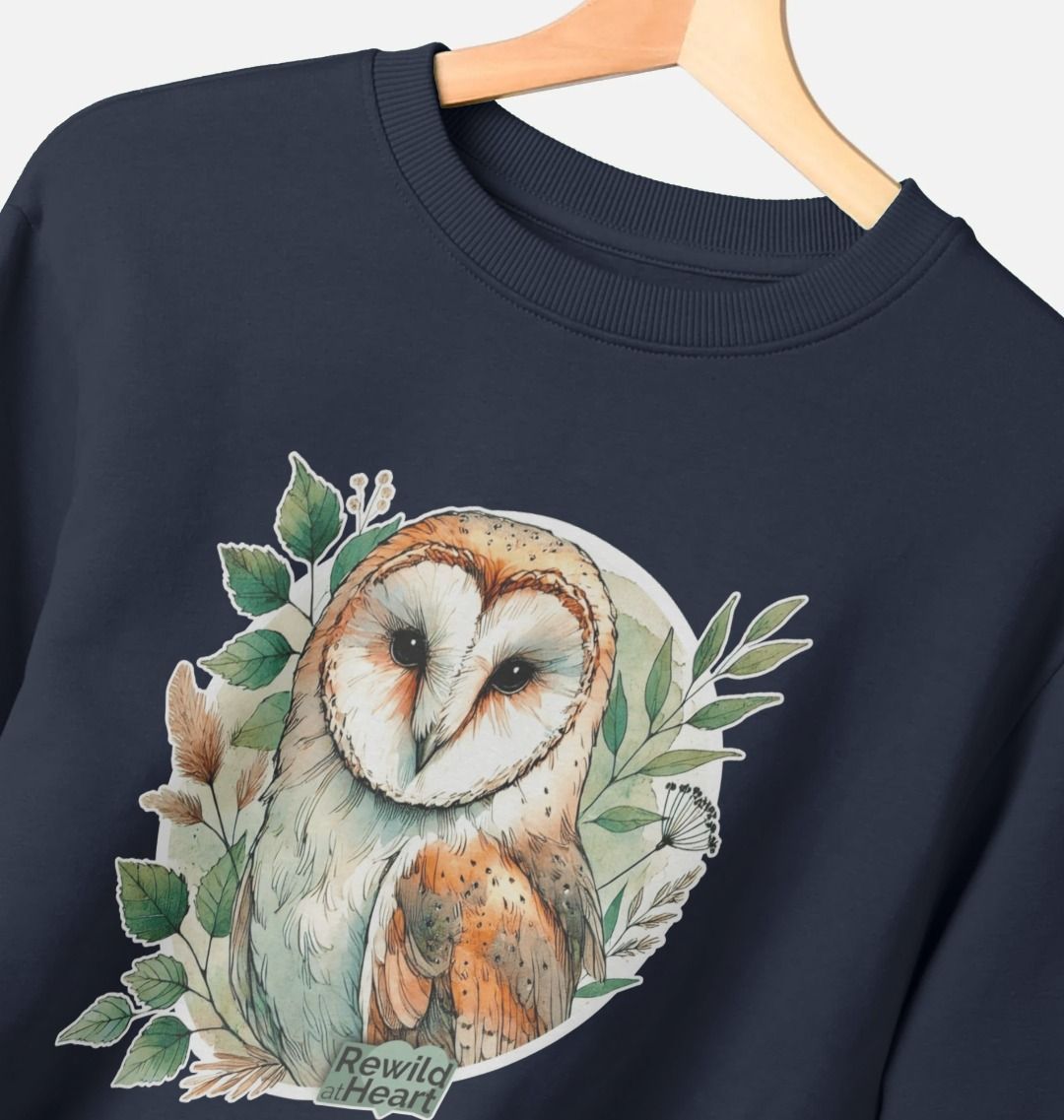 Barn Owl Woodland Men's Sweater