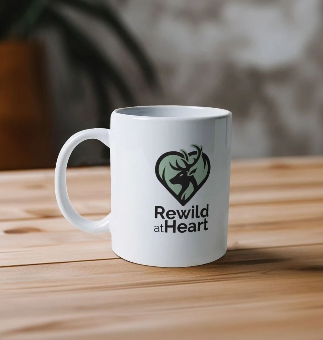 Red Squirrel Oak Mug