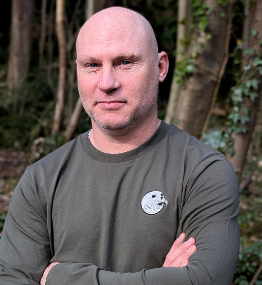 Grey Seal Embroidered Long Sleeve T-Shirt