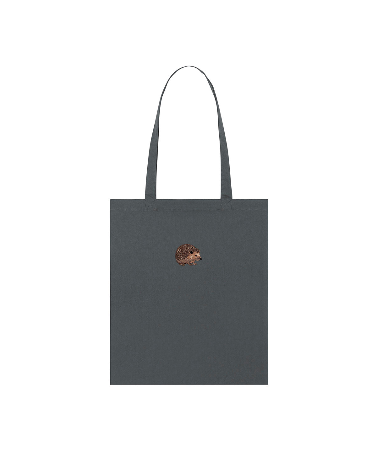 Hedgehog Embroidered Tote Bag