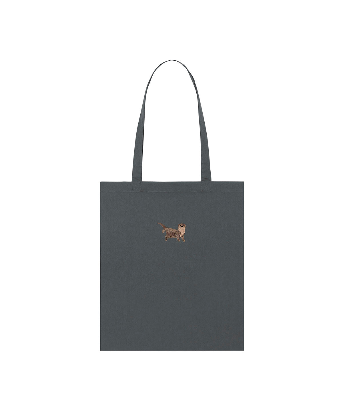 Otter Embroidered Tote Bag