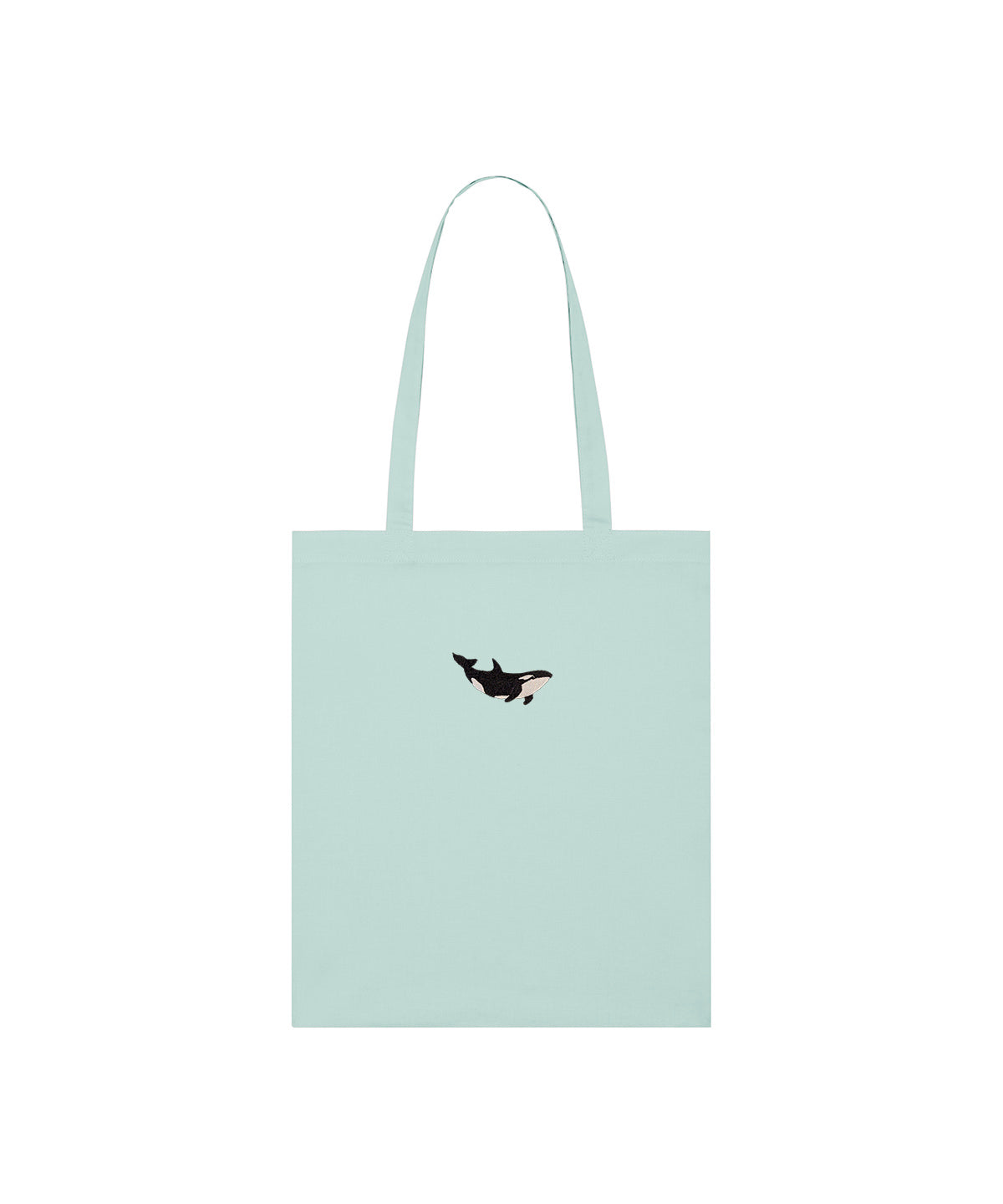 Orca Embroidered Tote Bag